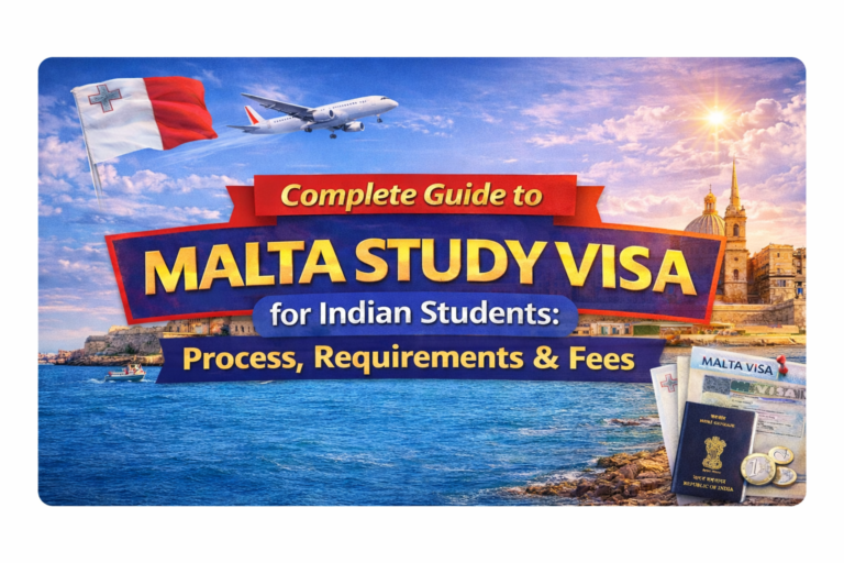 Malta Study Visa for Indian Students: Process, Requirements & Fees 